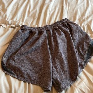 Grey lulu lemon shorts